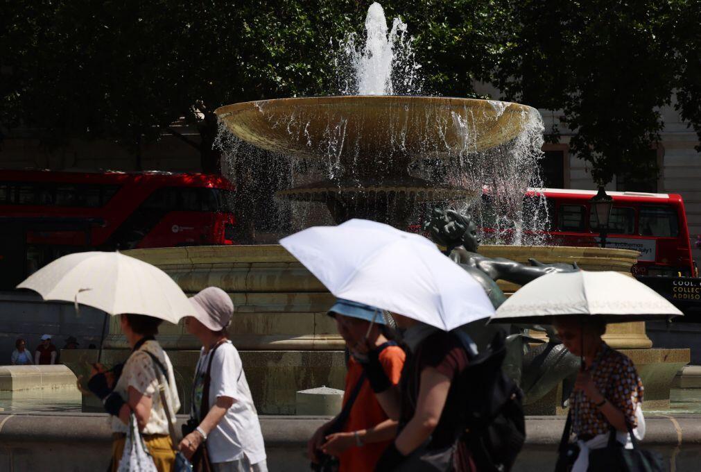 Reino Unido bateu hoje novo recorde histórico de temperatura para o mês de junho