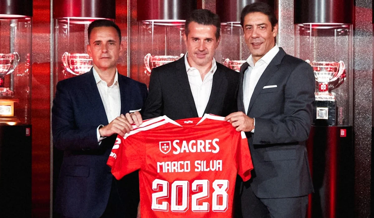 Marco Silva apresentado pelo Benfica: “Eu era a primeira opção” de Rui Costa