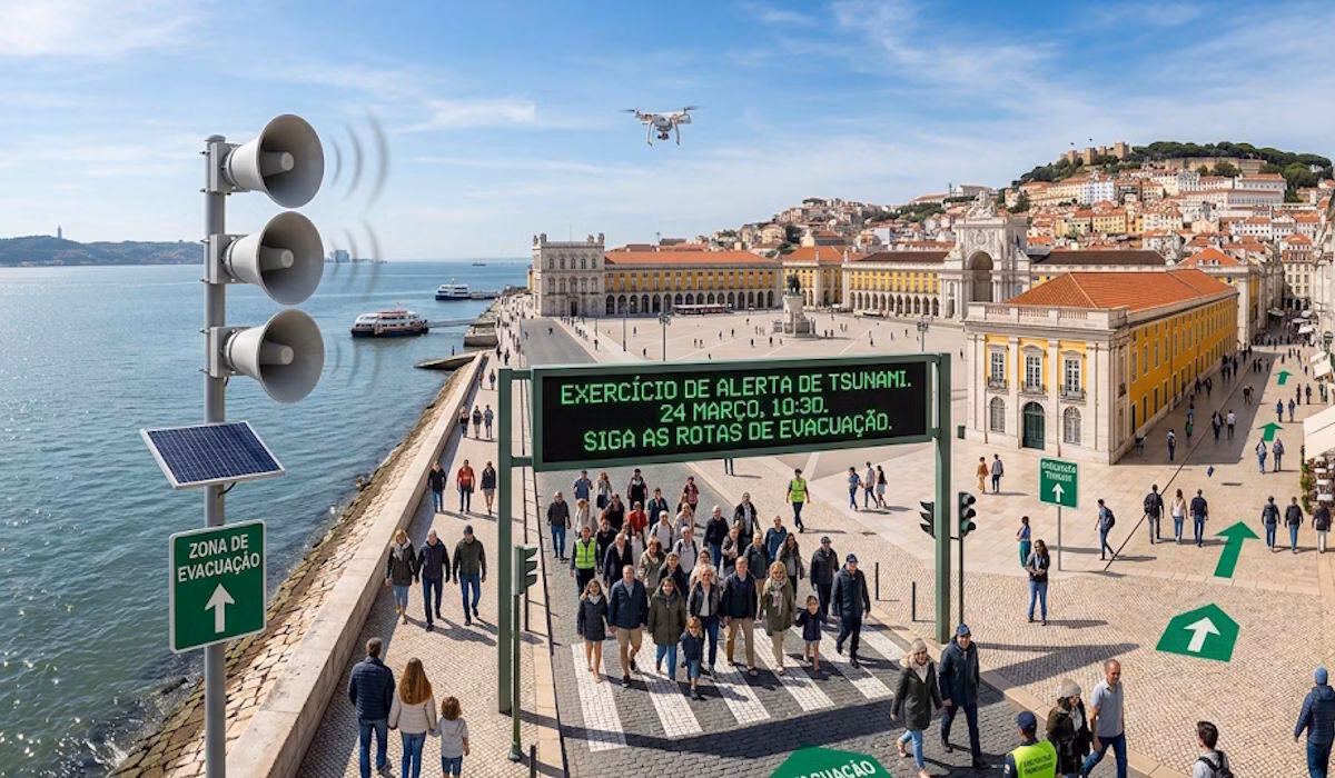 Alerta de Tsunami em Lisboa: Sirenes vão ecoar na capital já na próxima semana