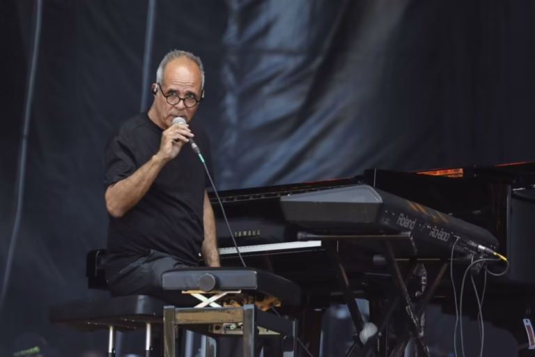 Rodrigo Leão e Augusto Brázio no primeiro aniversário do Centro de Artes de Vale de Cambra