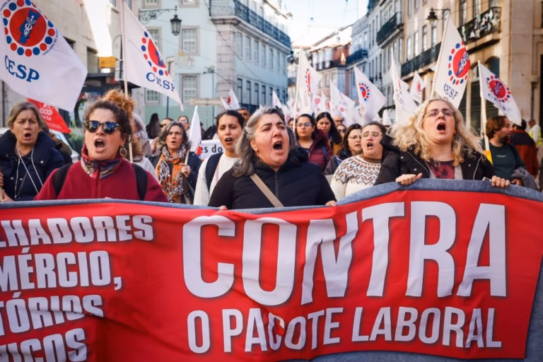 CGTP marcha em Lisboa contra pacote laboral