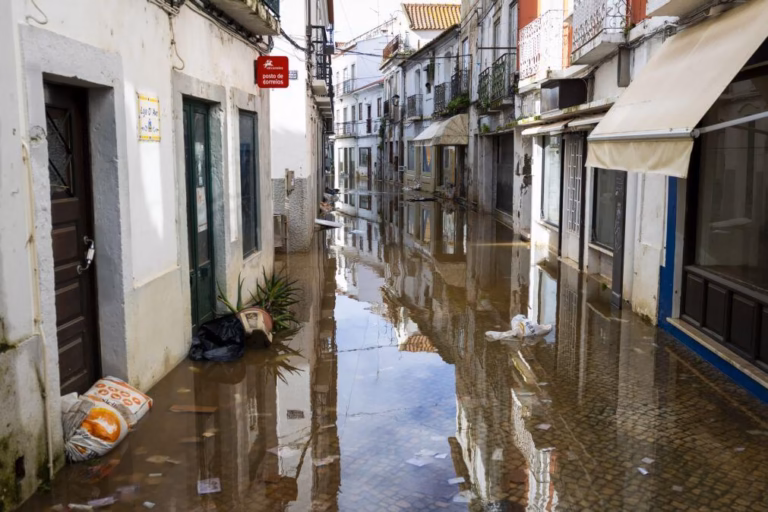 Água recua cerca de dois metros na baixa de Alcácer do Sal - autarca