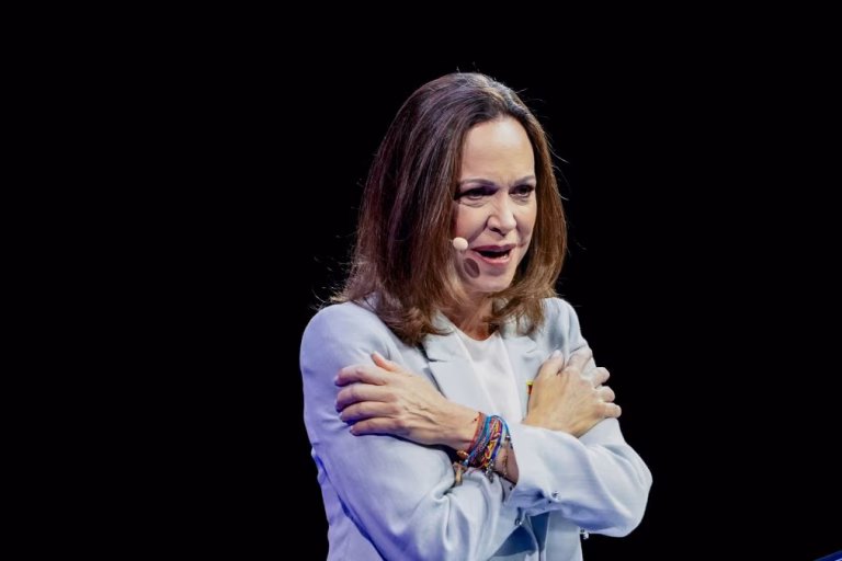 Líder da oposição venezuelana María Corina Machado agradece apoio dos EUA