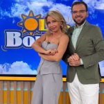 Logotipo CMTV Estrela do canal no hospital após aparatosa queda: 