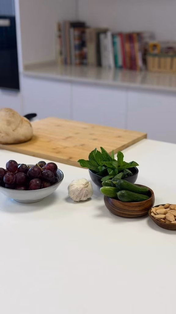 Gaspacho alentejano contemporâneo: a receita fresca e surpreendente do chef Dinis Parreira